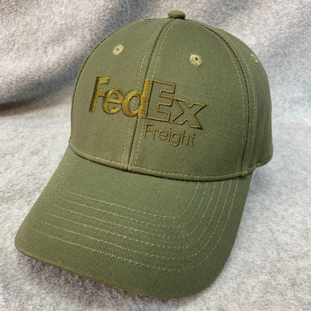 FedEx Freight Logo Mens Green Unbranded Baseball Hat Adjustable OSFM